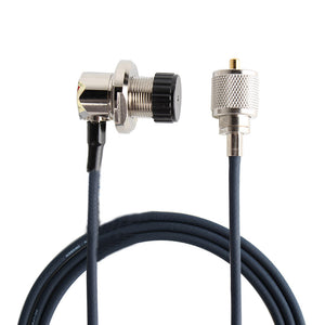 2D5MR Feeder Line 5M w/ M Connector Fit Car Walkie Talkie Handheld Transceiver For Diamond Antenna