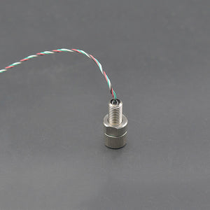 M10 Depth Sensor Water Pressure Sensor Underwater Depth Transducer with Temperature Correction (Silver Stainless Steel)