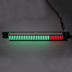 Single Channel 32-Segment Music Spectrum Display Analyzer Sound Level Meter LED Module Assembled