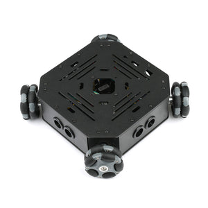 58mm 4WD Omnidirectional Wheel Chassis Mobile Smart Robot Car GA25 Motor for Arduino