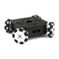 78mm 4WD Omnidirectional Wheel Chassis Mobile Smart Robot Car GB37 Motor for Arduino