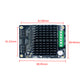 High-power DC Geared Motor Driver Board Motor Driver MCU Control 200W Support PWM Drive Signal