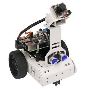GoGoPi Smart Robot Car Kit Unassembled AI Tracking Robot Car without Control Board SD Card