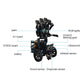 Bionic Mechanical Programming Robot DIY Kit Mobile Manipulator Palm Robotic Arm Unassembled