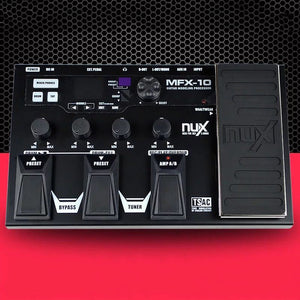 MFX-100 Modeling Guitar Processor Multi Effect Processor Guitar Pedal 55 Effects w/ Preset Switching