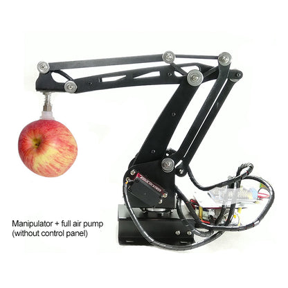 3 DOF Mechanical Arm Robotic Arm Manipulator Teaching Kit with Digital Servo Air Pump