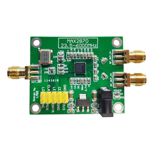 MAX2870 23.5-6000MHz RF Signal Source Signal Generator Module PLL VCO -4dBm~+5dBm w/ STM32 Driver