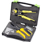 Wire Stripping Shears Set Crimping Pliers Scissor Angle Cutter Terminals Wire Stripper Tools Kit