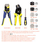 PARON 5 In 1 Wire Crimper Set Terminals Crimping Tool Cutting Pliers with Wire Stripper JX-D53015