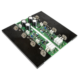 MJ2001 50W Amplifier Board MJ11032/33 HiFi Class A Stereo Power Amp Board Aluminum Plate Heat Conduction