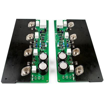 MJ2001 50W Amplifier Board MJ11032/33 HiFi Class A Stereo Power Amp Board CDE Capacitor Heat Conduction