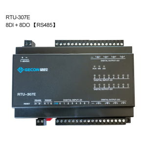 Industrial Controller For Modbus RTU Protocol Digital Input &amp; Digital Output RTU-307E 8DI + 8DO [RS485]