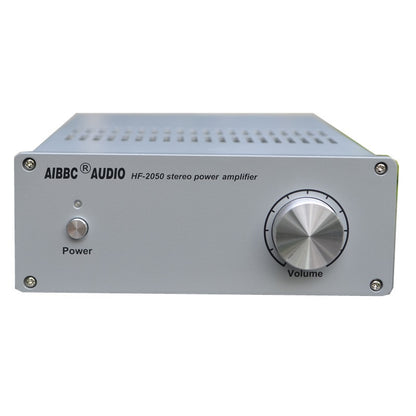 AIBBC HF-2050 Power Amplifier MOS Tube Stereo Power Amp 130W+130W Dual NS DIP-8 LM833N Op Amp