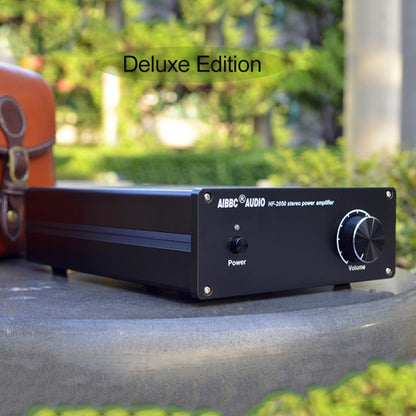 AIBBC HF-2050 Power Amplifier MOS Tube Stereo Power Amp 130W+130W Dual MUSES02 Op Amp