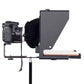 Mobile Phone Teleprompter SLR Camera Prompter w/ Remote Control for Video Shot Interview Speech Live