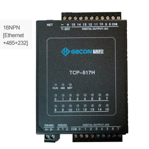 16CH Switch Quantity Transistor Output Data Acquisition Module TCP-517H 16NPN [Ethernet+RS485+RS232]