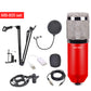 BM-800 Professional Condenser Microphone Set Cardioid Directional Mic for Mobile Phone Computer KTV