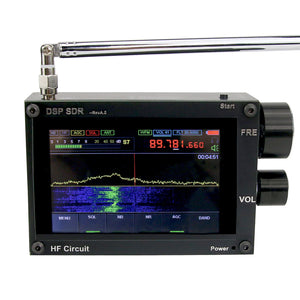 Thicker 3.5&quot; 50KHz-200MHz Malachite DSP SDR Receiver Malahit SDR Shortwave Radio Receiver Nice Sound
