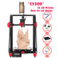 Creativity CY300 FDM 3D Printer Dual Z Axis TMV2208 Drive Support Automatic Leveling Resume Printing