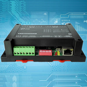 4AO + RS485 + RS232 + Ethernet Data Acquisition Industrial Controller For Modbus Protocol TCP-507C