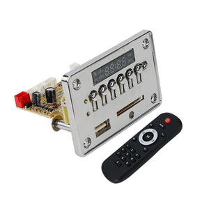 Bluetooth 4.2 DTS Decoder MP4 MP5 MP3 Audio Decoding Board APE MTV HD Video Player Support SD TF USB
