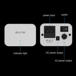Aune XP3 Upgrade Linear Power Supply Kit DC Output + AC Output for X1s/X7s//T1se/X1s 2020/X5s/X8/T1s (Silver)