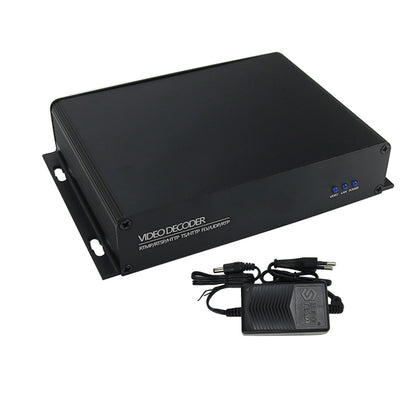 4K Video Decoder H.265 H.264 HDMI VGA CVBS Ultra Low Latency Audio And Video 4K Decoder SRT XD3