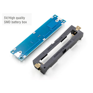 18650 Lithium Battery Boost Module Charge Discharge UPS Protection Charging Board SMD Battery Box 5V