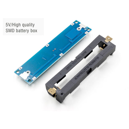 18650 Lithium Battery Boost Module Charge Discharge UPS Protection Charging Board SMD Battery Box 5V