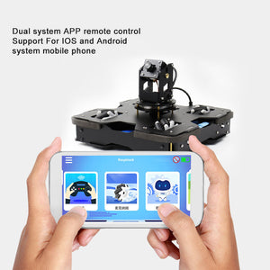 Raspblock AI Smart Robot Car Unassembled Autonomous Driving With Main Board For Raspberry Pi 4B/8G