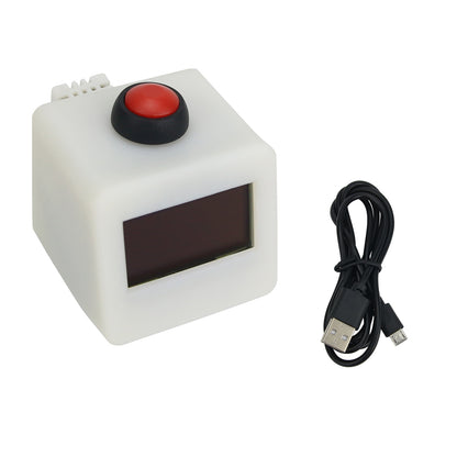 WiFi Weather Station Wifi Thermometer Clock Display Temperature Humidity ESP8266 + Power Cable