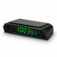 Solar Clock Portable Digital LED Clock &amp; Calendar for Vehicle Auto car Truck C6 Green Display