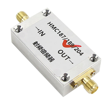 HMC189 RF Frequency Multiplier Frequency Doubler with Aluminum Alloy Shell RF Input 2-4GHz