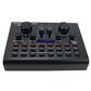 V8S Sound Card Live Stream Audio Interface Bluetooth Sound Card 16 Sound Effects for Phone Computer