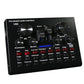 V8S Sound Card Live Stream Audio Interface Bluetooth Sound Card 16 Sound Effects for Phone Computer