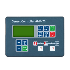 Maxgeek AMF25 Diesel Generator Controller Auto Start Genset Control Module w/ LCD Display AMF Function