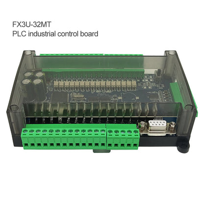 FX3U-32MT PLC Programmable Logic Controller Board High-Speed Input Output 6AD-2DA Support For MODBUS