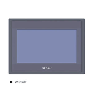 WS7048T For Mitsubishi PLC Controller 7&quot; HMI PLC Touch Screen Transistor Output 24 Inputs 24 Outputs