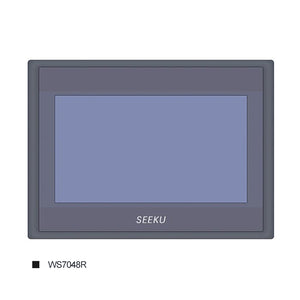 WS7048R For Mitsubishi PLC Controller 7&quot; HMI PLC Touch Screen Relay Output 24 Inputs 24 Outputs