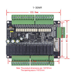 FX1N-30MR PLC Controller Board Programmable Logic Controller Direct Download Relay Output Only Board