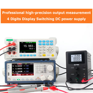 R-SPS605D Adjustable DC Power Supply Switching Power Supply Output 0-60V 0-5A 4-Digit Display Black