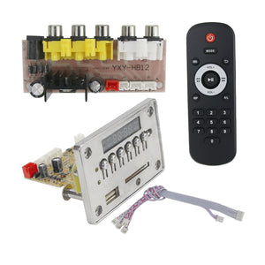 Bluetooth DTS Decoder MP4 MP5 MP3 Audio Decoding Board APE MTV HD Video Player w/ Voltage Regulator Board