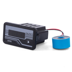 Maxgeek GV05 Generator Set Digital Display Meter 6 In 1 Multifunctional Current Voltage Frequency Meter 220V