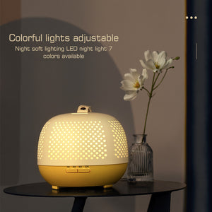 Mini Humidifier Aroma Essential Oil Diffuser Air Purifier Sprayer 400ML w/ LED Colorful Night Light