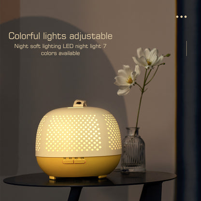 Mini Humidifier Aroma Essential Oil Diffuser Air Purifier Sprayer 400ML w/ LED Colorful Night Light