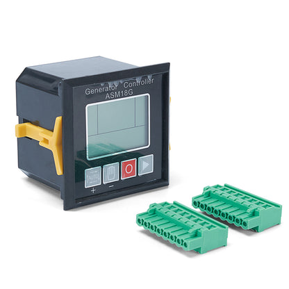 Maxgeek ASM18G Generator Controller Diesel Genset Auto Start Control Module Panel w/ Protection Alarm