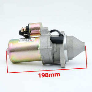 Maxgeek QD1201 Gasoline Generator Starter Motor Engine Parts 12V 0.65KW 9 Teeth for Yamha 185F Generator