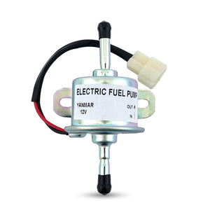 Maxgeek Electric Fuel Pump Gasoline Diesel Pump External Fuel Oil Delivery Pump 12V/24V for Yanmar