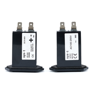 Maxgeek SYS-1 Generator Time Counter Hour Meter Gasoline Diesel Geset Parts DC 10~80V/220V Optional