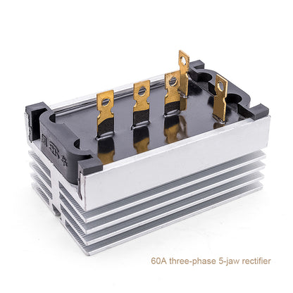 Maxgeek SQL60A 60A Generator Rectifier Diode Three Phase Rectifier Bridge Diode Rectifier Kit